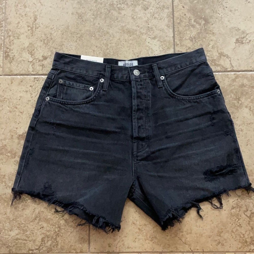 Agolde Riley Short- Black size 29